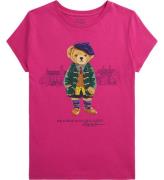 Polo Ralph Lauren T-shirt - Rosa m. Gosedjur