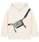 Little Marc Jacobs Hoodie - Sand/Svart m. VÃ¤ska