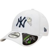 New Era Keps - 9Fyrtio - Apple - New York Yankees - Vit/Svart