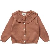 Sofie Schnoor Cardigan - Stickad - Rosig Brown