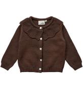 Sofie Schnoor Cardigan - Stickad - Chocolate Brown