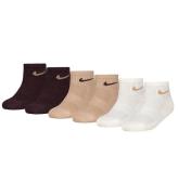 Nike Strumpor - DÃ¤mpad - Dri-Fit - 6-pack - Brun/Beige