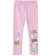 Name It Leggings - NmfAmma - Peppa Pig - Pastel Lavender