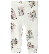 Name It Leggings - Ull - NbfWillitus - Snow White m. EnhÃ¶rningar