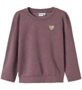 Name It Sweatshirt - NmfVima - Arctic Tofs m. HjÃ¤rta