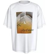 Calvin Klein T-shirt - City Scen Rlxd - Bright White