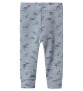 Name It Leggings - Ull - NbmWang - Tradewinds m. Pappersflygplan