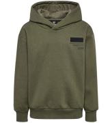 Hummel Hoodie - hmlArchie - Dusty Olive