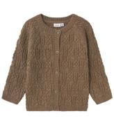 Name It Cardigan - Ull - Stickad - NmfWrilla - ValnÃ¶t