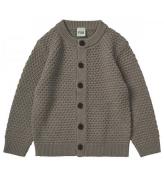 FUB Cardigan - Ull - Hassel Melange