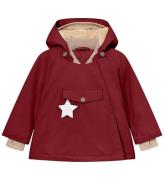 Mini A Ture Vinterjacka - Wang Fleece - RÃ¶d Merlot