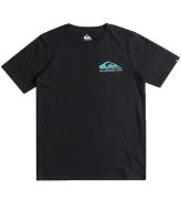 Quiksilver T-shirt - Omni Wave - Svart m. BlÃ¥