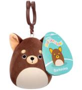 Squishmallows Gosedjur - 9cm - Barkvin - Clip On