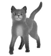 Schleich Skolans magiska djur - H: 6 cm - Katten Karajan - 1491