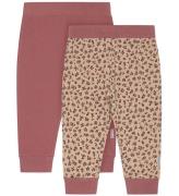 Mikk-Line Leggings - 2-pack - Rose Brown