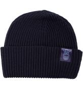 Danefæ Mössa - Daneby Cotton Beanie - Dark Marinblå