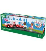 BRIO World RÃ¤ddningsambulans - 2 Delar - 36035