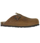 En Fant Sandaler m. Foder - Nubuck - Acorn