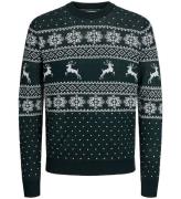 Jack & Jones Tröja - JjXmas - Stickad - Scarab w. Cloud Dansare