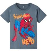 Name It T-shirt - NmmAlfi Spiderman - Stormigt vÃ¤der