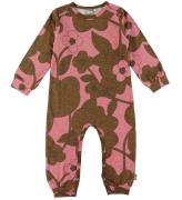 DanefÃ¦ Onesie - DaneAnis Suit - Dk MarinblÃ¥/Brown Beige