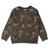 Minymo Sweatshirt - Forest Night m. Tryck