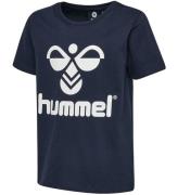 Hummel T-shirt - HMLTres - MarinblÃ¥