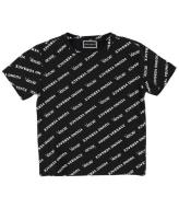 Young Versace T-shirt - Svart m. All Over Tryck