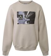 Hound Sweatshirt - Light Sand m. Tryck