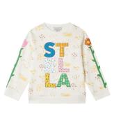 Stella McCartney Kids Sweatshirt - Ivory/Färgstark