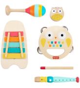 Fisher-Price - Musikset - TrÃ¤ - 6 Delar