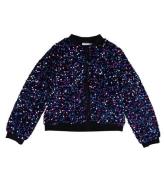 Name It Cardigan - NkfRunica - Black m. Paljetter