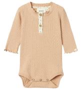 Lil' Atelier Body L/æ - NbfRea - Rugby Tan