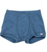 Joha Boxershorts - Ull - Denim BlÃ¥