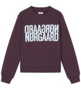 Mads Nørgaard Sweatshirt - Talinka - Plum Perfekt