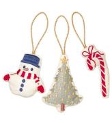 Cam Cam Julpynt-Set - 3-pack - SnÃ¶gubbe