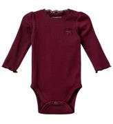 Sofie Schnoor Body L/æ - Rib - Dictesb - Burgundy