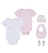 Nike Gåvoset - Body k/æ/Tofflor/Mössa/Dregglisar - Rosa