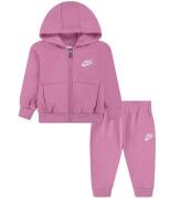 Nike Sweatset - Cardigan/Sweatpants - Magi Flamingo