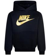 Nike Hoodie - Black/Metalic Gold