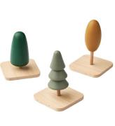 Liewood Träleksaker - Träer - Village - 3-pack - Fauna Green Mix