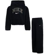 Nike Set - Hoodie/Byxor - Svart/Gold