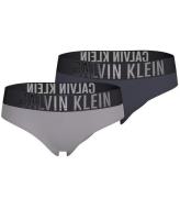 Calvin Klein Bikinitrosor - 2-pack - Gullgray/Ebony