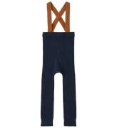 Liewood Leggings m. HÃ¤ngslen - Cuno - Classic Navy/Golden Cara