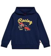 LEGO® Wear Hoodie - LWScout 708 - Dark Marinblå m. Tryck