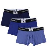 Calvin Klein Boxershorts - 3-pack - Mjuk safir/PigmentblÃ¥tt/Peac