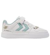 Hummel Skor - ST. Power Play Jr - White/Turquoise