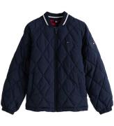 Tommy Hilfiger Termojacka - Quilted - Dark Natt Marinblå