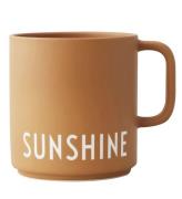 Design Letters Mugg - Favourite - Mustard m. Sunshine