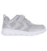 Hummel Skor - Crosslite DOT4 Glitter Jr - Silver